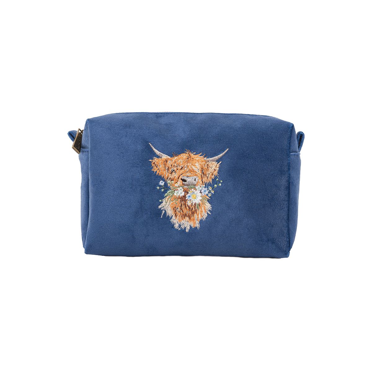 Wrendale Designs - 'Daisy Coo' Highland Cow Make Up Bag