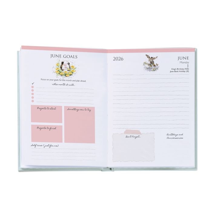 Wrendale Designs - Desk Diary 2026