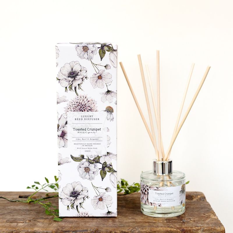 Toasted Crumpet - Lime, Basil & Bergamot Diffuser