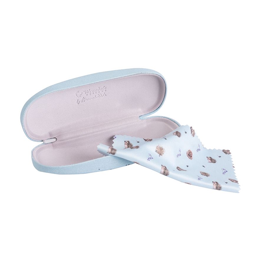 Wrendale Designs - 'Love and Hedgehugs' Hedgehog Glasses Case