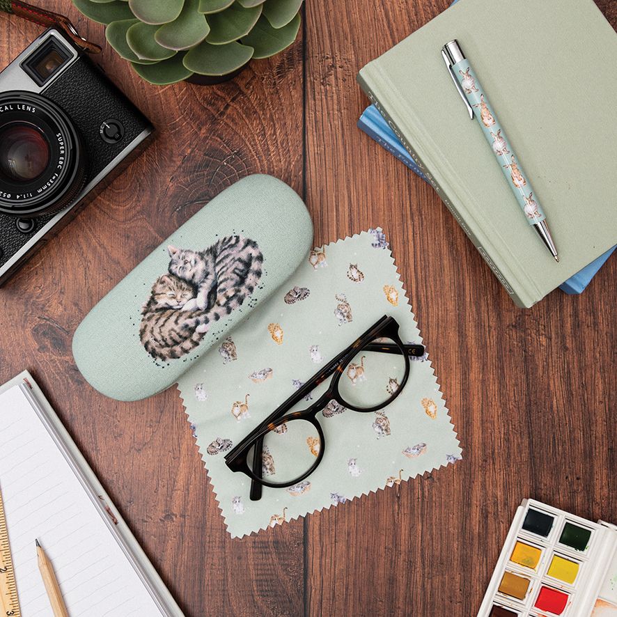 Wrendale Designs 'Sweet Dreams' Cat Glasses Case