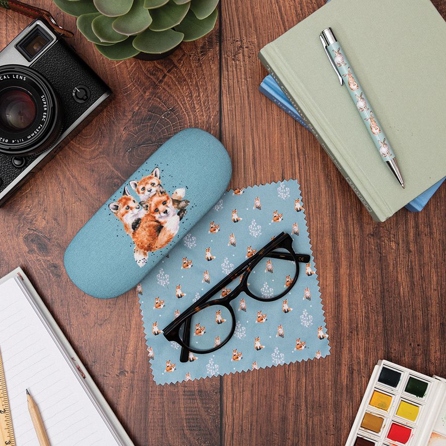 Wrendale Designs 'Snug As A Fox Cub' Fox Glasses Case