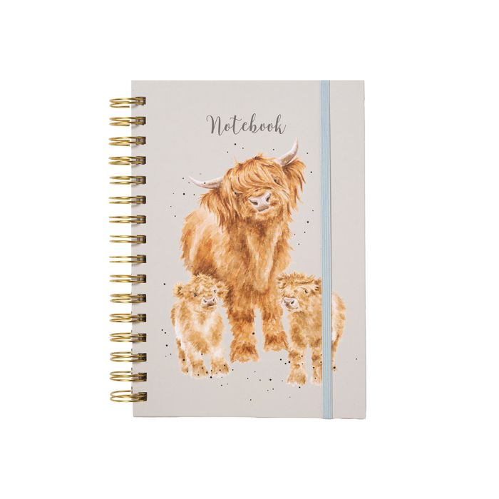 Wrendale Designs - 'Highland Coo' Highland Cow Notebook