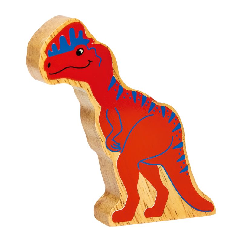 Lanka Kade - Wooden Red Dilophosaurus