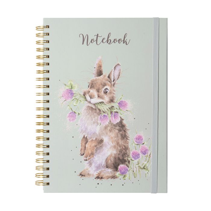 Wrendale Designs - 'Head Clover Heels' Rabbit A4 Notebook