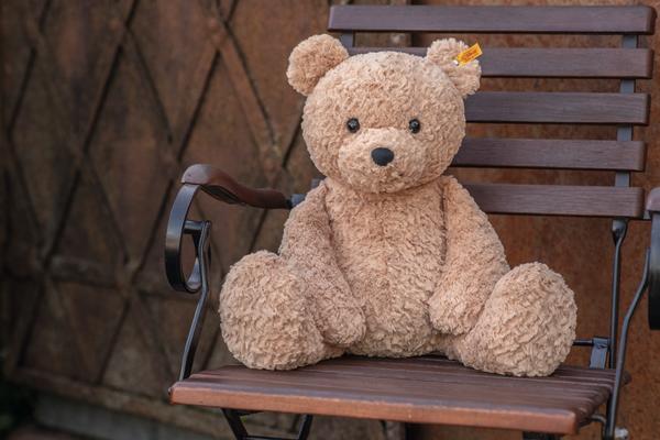 Steiff - Jimmy Teddy Bear - Light Brown