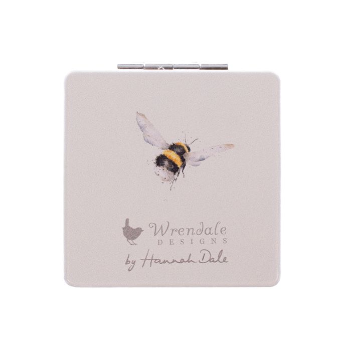Wrendale Designs - 'Flight of the Bumblebee' Compact Mirror