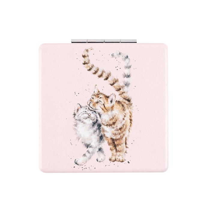 Wrendale Designs - 'Feline Good' Cat Compact Mirror
