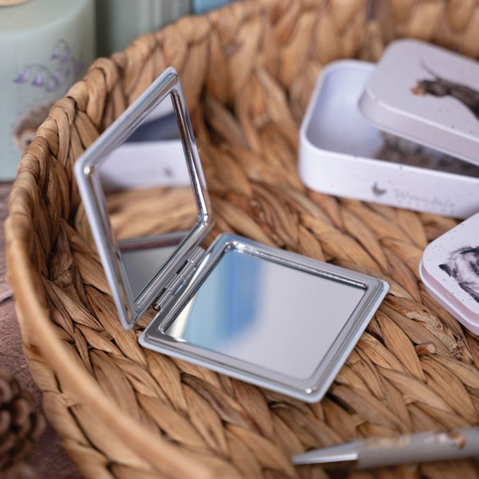 Wrendale Designs - 'Daisy Coo' Highland Cow Compact Mirror