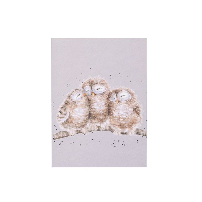 Wrendale Designs - 'Owlets' Owl A6 Notebook