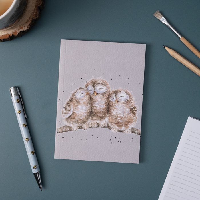 Wrendale Designs - 'Owlets' Owl A6 Notebook