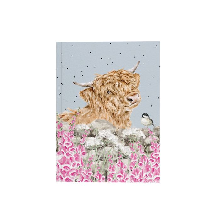 Wrendale Designs - 'Just for Moo' Highland Cow A6 Notebook