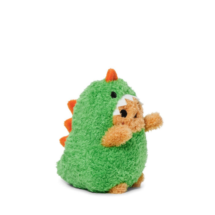 Noodoll - Green Dino Ricespud Mini Sitting Plush