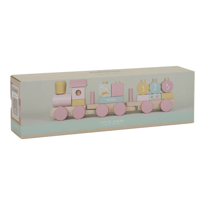Little Dutch - Stacking Train Hedgehog - Fairy Garden