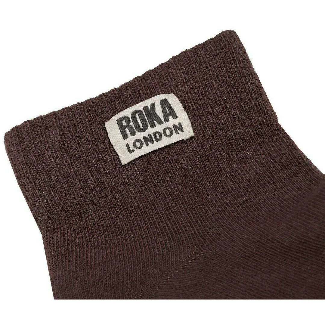 Roka - Wembley Organic Cotton Socks - Coco