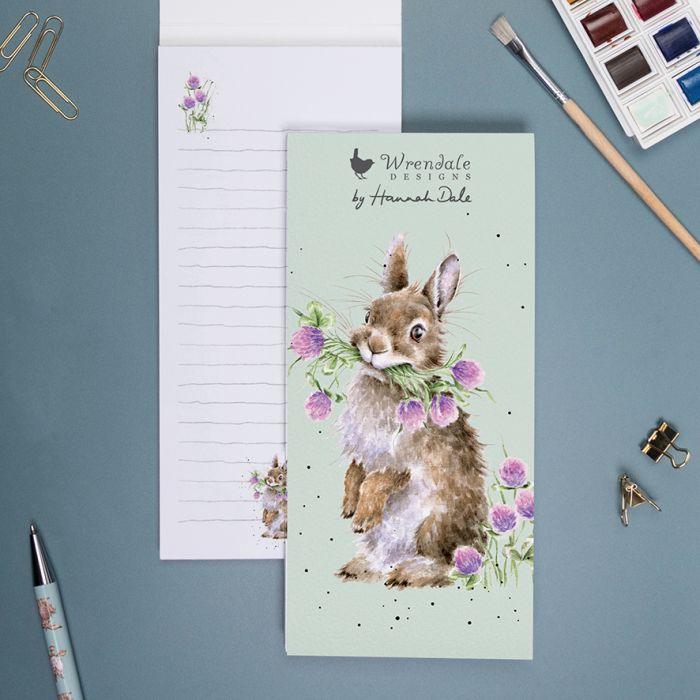 Wrendale Designs - 'Head Clover Heels' Rabbit Shopping Pad