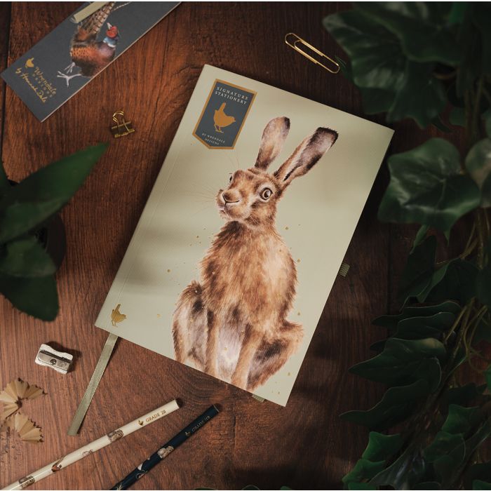 Wrendale Designs - 'Golden Hour' Hare Signature Stationery Notebook