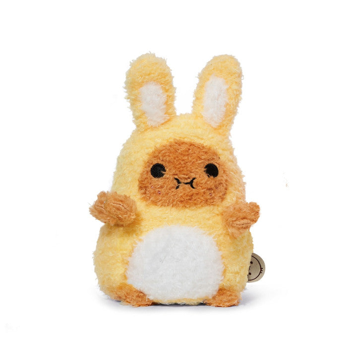 Noodoll - Yellow Bunny Ricespud Mini Sitting Plush Toy