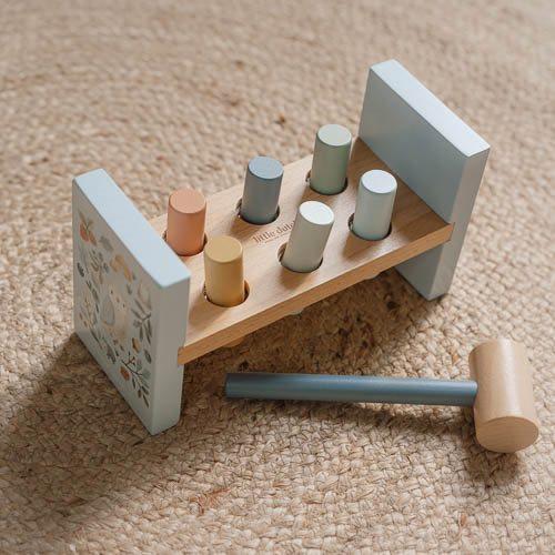 Little Dutch - Hammer Bench Blue - Forest Friends
