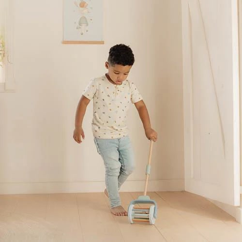 Little Dutch - Blue Push Along Rattle - Forest Friends