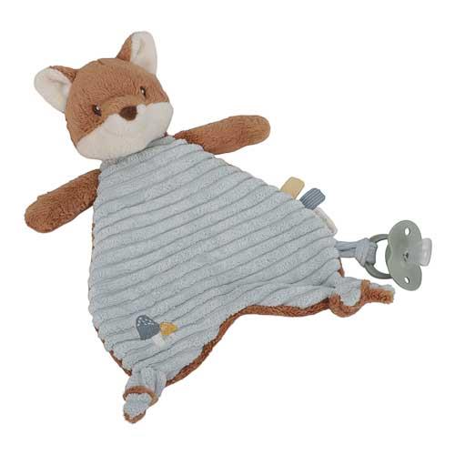 Little Dutch - Cuddle Cloth Fox - Forest Friends - Blue