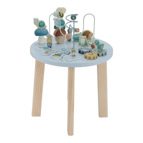 Little Dutch - Activity Table - Blue - Forest Friends