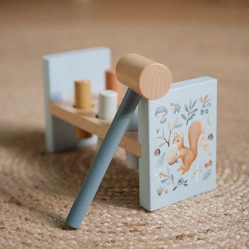 Little Dutch - Hammer Bench Blue - Forest Friends