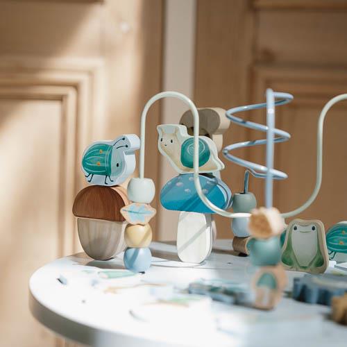 Little Dutch - Activity Table - Blue - Forest Friends