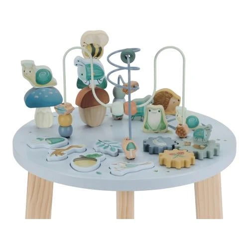 Little Dutch - Activity Table - Blue - Forest Friends