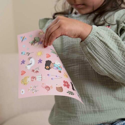 Little Dutch - Sticker Set - Rosa & Friends