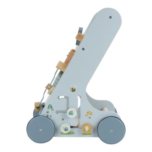 Little Dutch - Multi Activity Baby Walker - Blue - Forest Friends