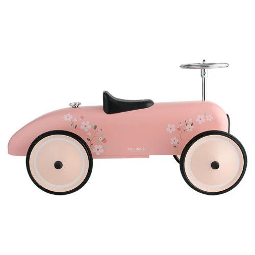 Little Dutch - Retro Ride-On Car - Pink