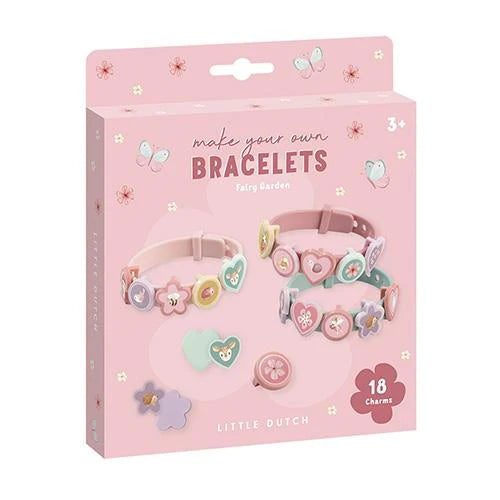 Little Dutch -  Slide Charm Bracelets - Fairy Garden