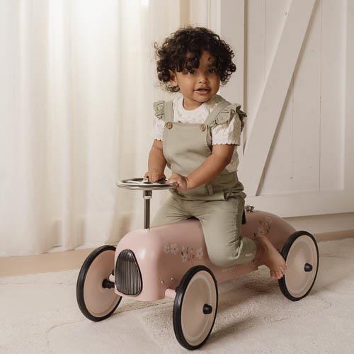 Little Dutch - Retro Ride-On Car - Pink