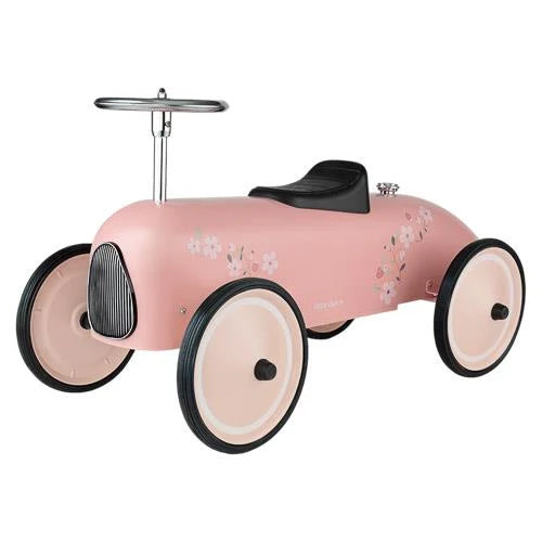 Little Dutch - Retro Ride-On Car - Pink