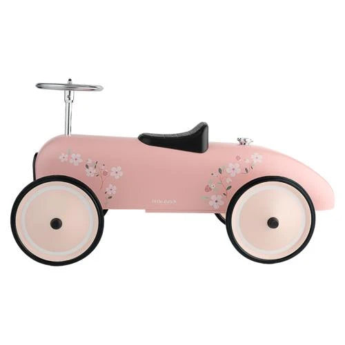 Little Dutch - Retro Ride-On Car - Pink