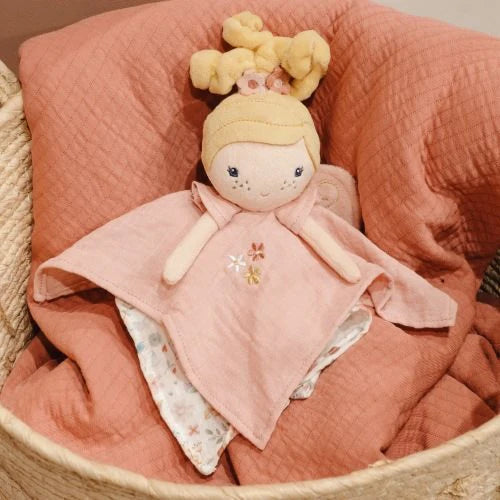 Little Dutch - Cuddle Cloth Fairy Mila - Pink - Fairy Garden