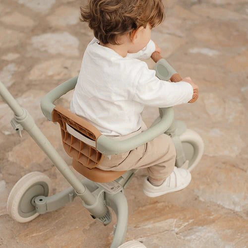 Little Dutch - 4 in 1 Tricycle with Push Bar - Green