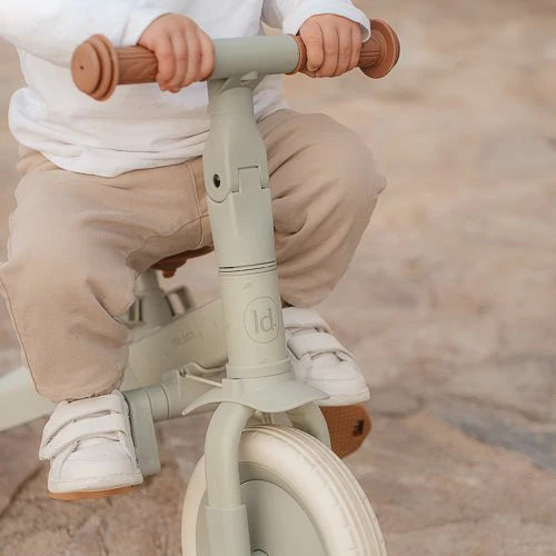 Little Dutch - 4 in 1 Tricycle with Push Bar - Green