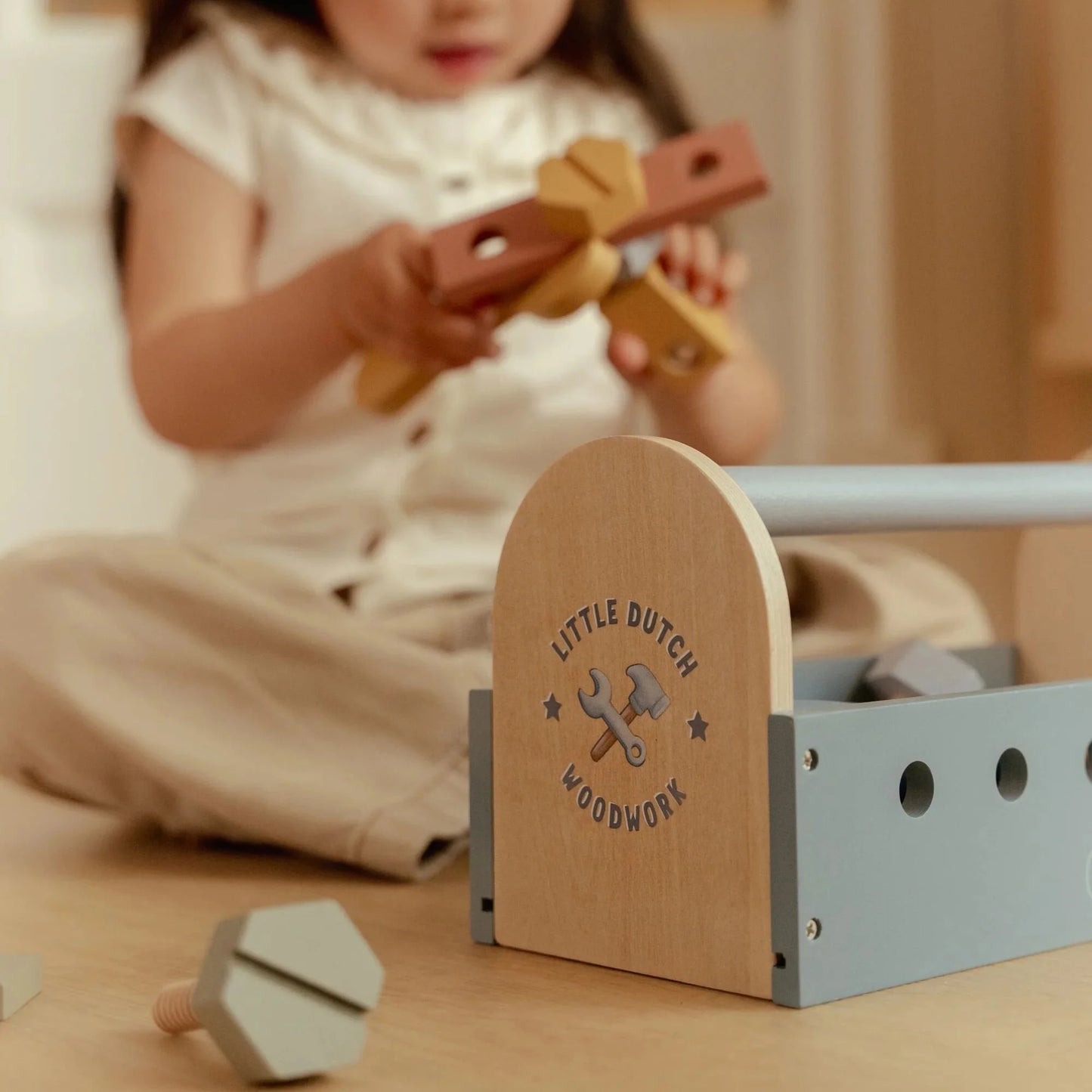 Little Dutch - Wooden Tool Box