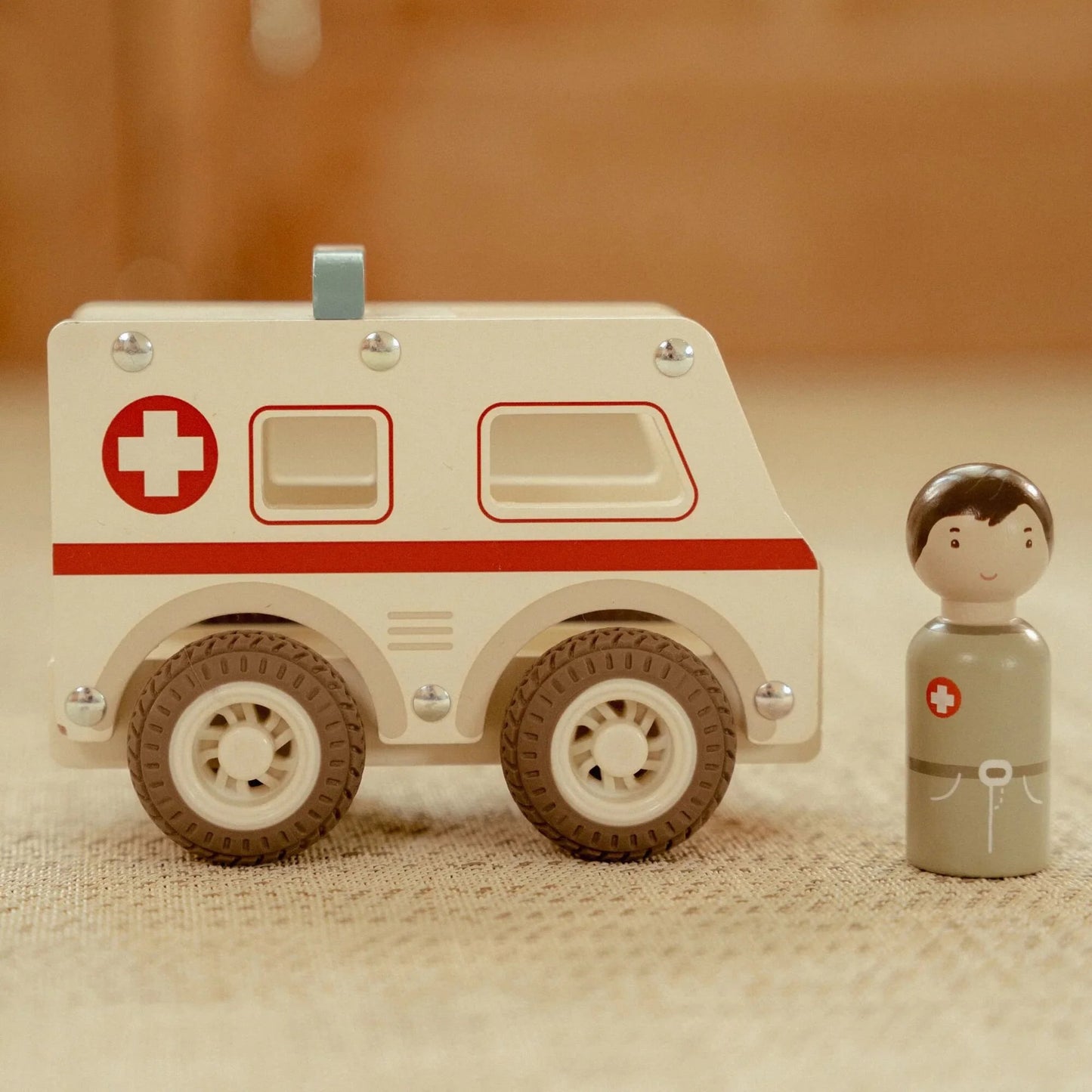 Little Dutch - Wooden Ambulance