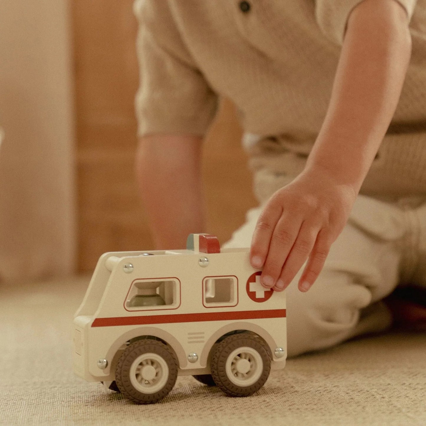 Little Dutch - Wooden Ambulance