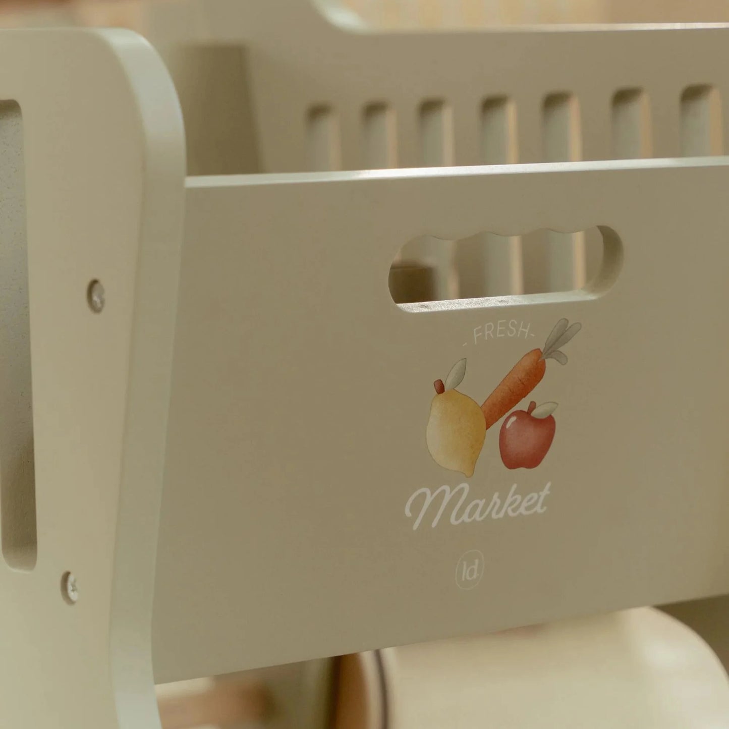 Little Dutch - Wooden Shopping Cart