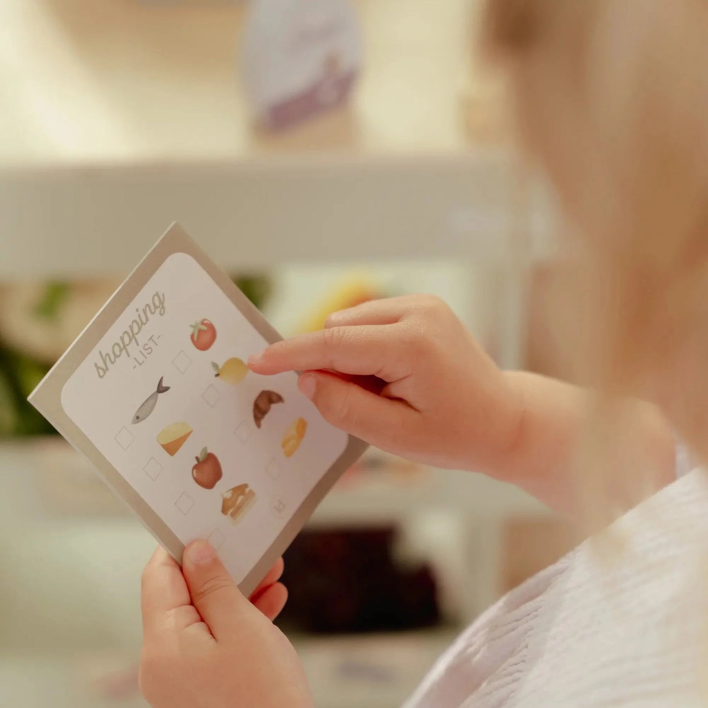 Little Dutch - Wooden Shopping Cart