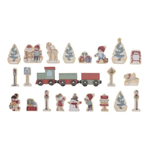 Little Dutch - Train Track Advent Calendar