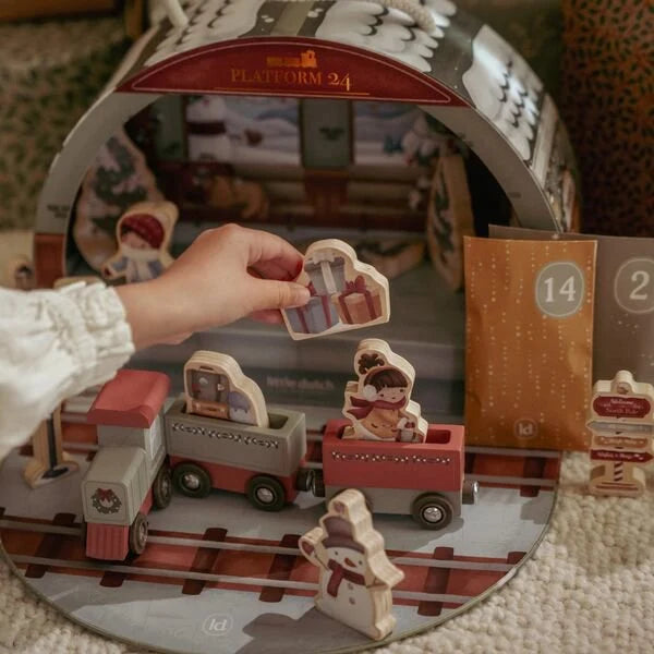 Little Dutch - Train Track Advent Calendar