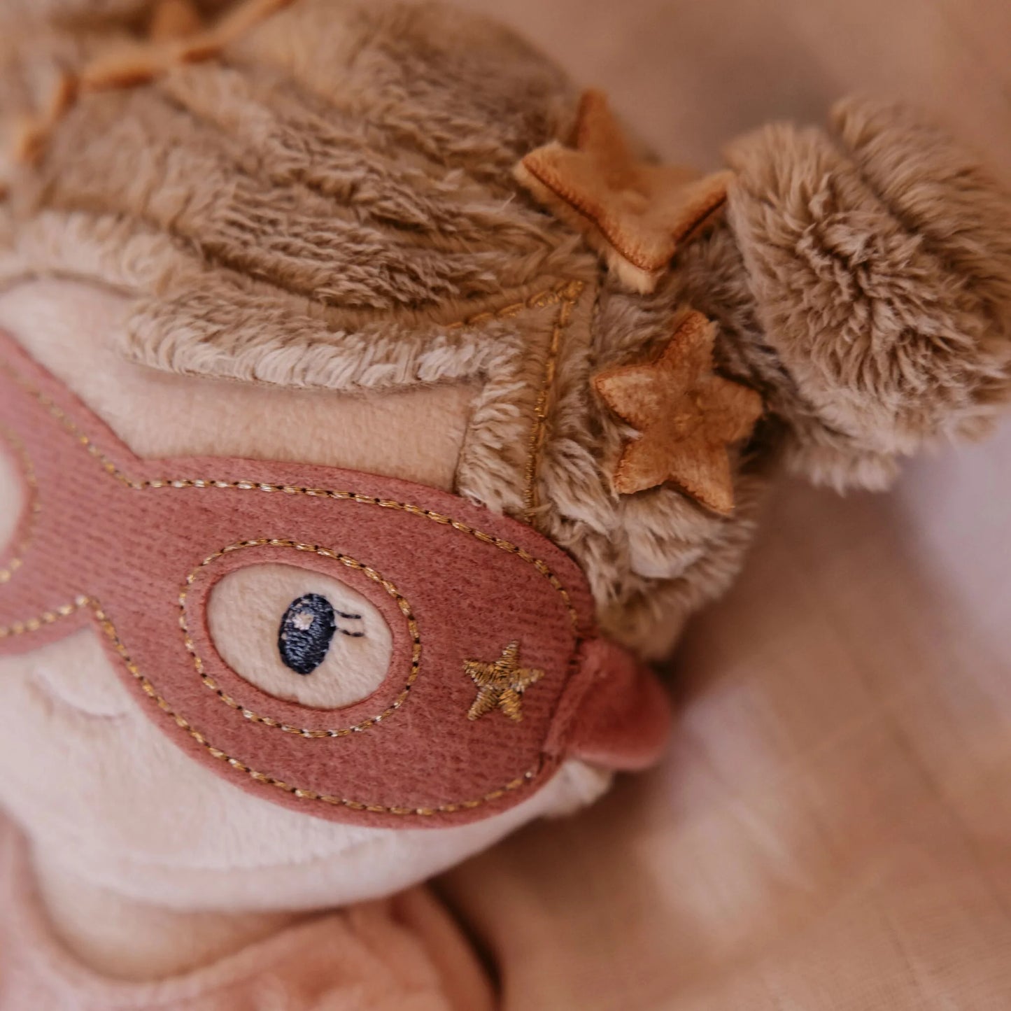 Little Dutch - Superhero Cuddle Doll Rosa