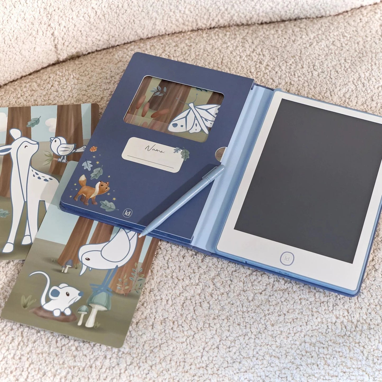 Little Dutch - Drawing Tablet - Blue