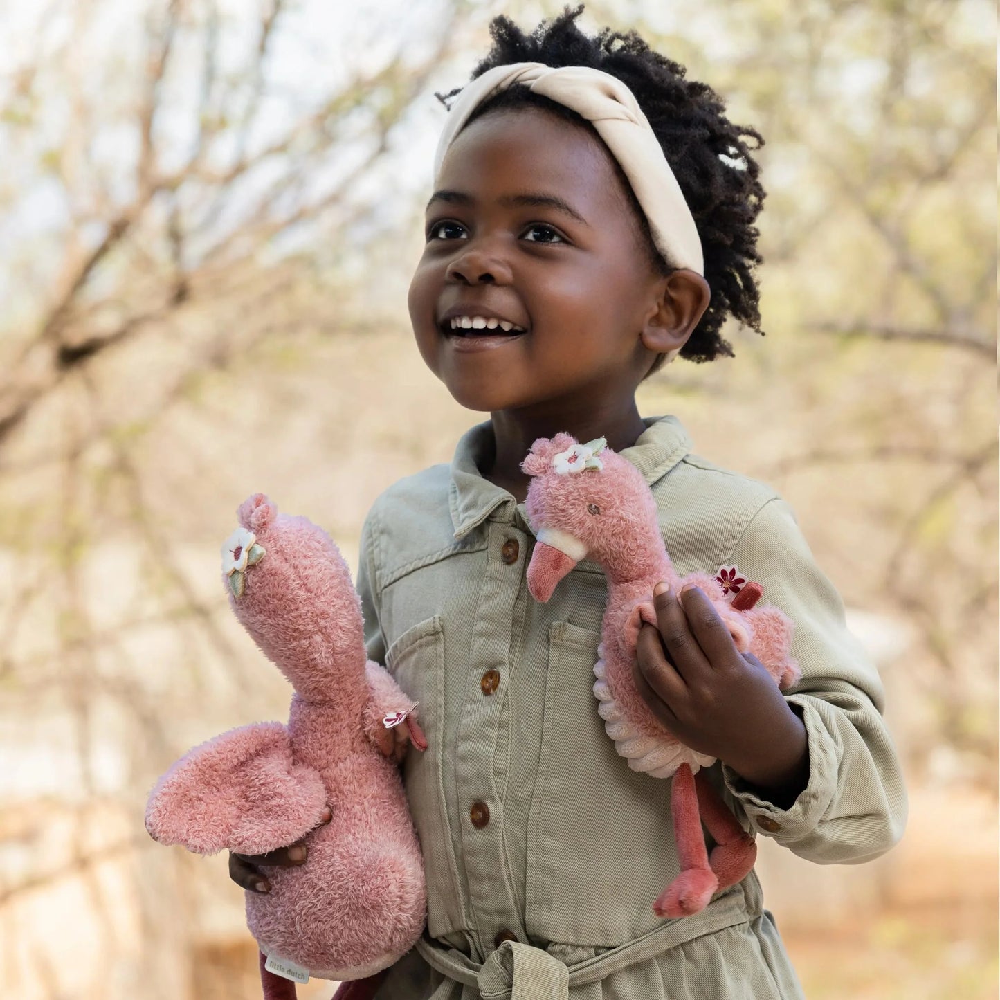 Little Dutch - Cuddle Flamingo - Safari Friends