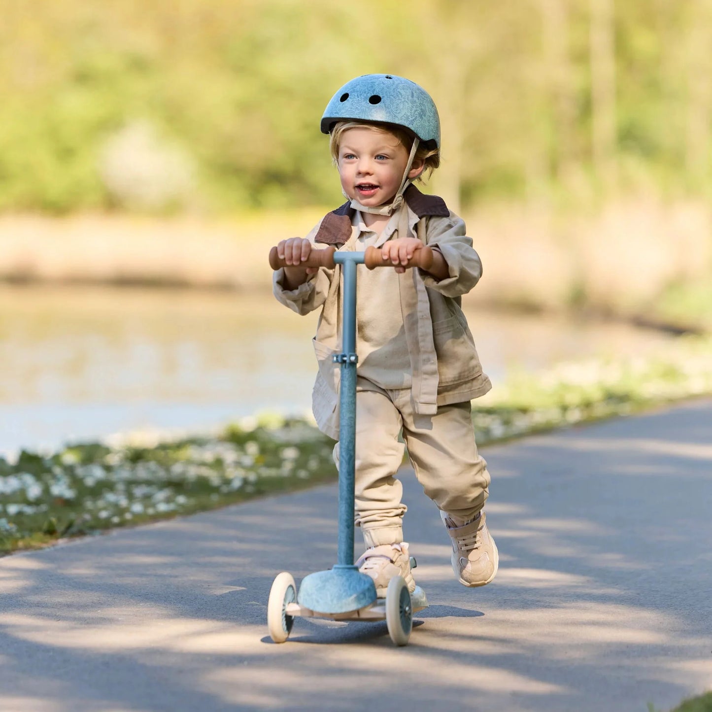 Little Dutch - 3 Wheel Scooter - Blue